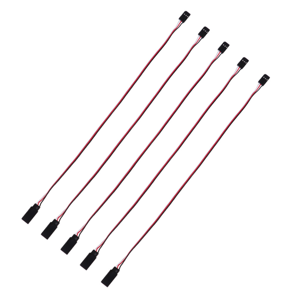 5Pcs 300Mm Servo Extension Lead Wire Cable For Rc Futaba Jr Male To Fe 6901423177079