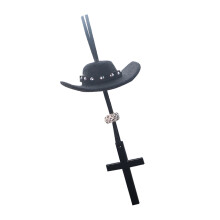 Kruzifix, Auto-Innendekoration, Cowboy-Hut, Kreuze, Charm,