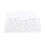 Wireless White Bluetooth Keyboard with Touchpad 78-Key Slim Compact for Laptops 4