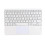 Wireless White Bluetooth Keyboard with Touchpad 78-Key Slim Compact for Laptops 5