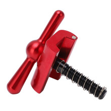Aluminum Alloy Folding Bike Handlebar C Buckle for Brompton, Red