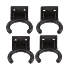 4Pcs Universal Wired Microphone Hook Holders Wall Stands Hanger