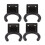 4Pcs Universal Wired Microphone Hook Holders Wall Stands Hanger 1