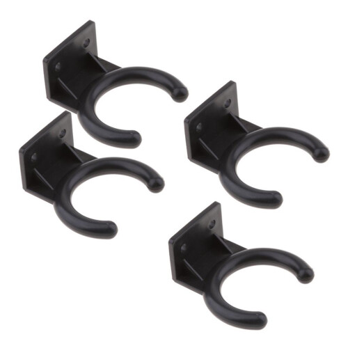 4Pcs Universal Wired Microphone Hook Holders Wall Stands Hanger 1
