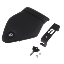 Black Leather Rear Passenger Seat for Lock Key for 09-up S1000RR 10-1