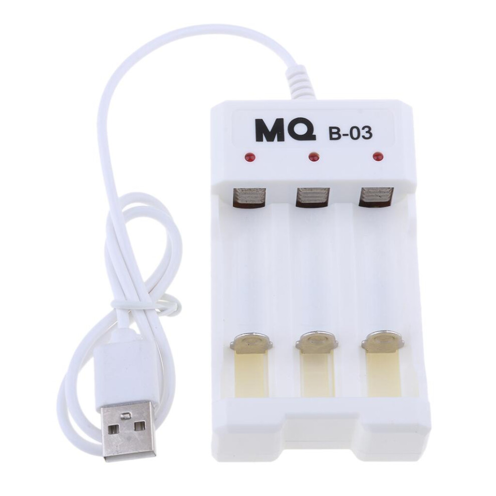 Mq 3 Slots Aa Aaa Rechargeable Battery Charger 6901423178342