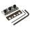 Electric Guitar Locking Nut String Lock Silver 1