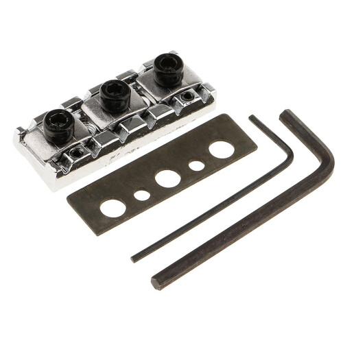 Electric Guitar Locking Nut String Lock Silver