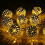 Timer Function Auto ON OFF Decorative Lighting Solar Powered Waterproof LED Globe String Lights for Battery Powered String Lights Metal Globe Lights 2