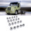 33mm Chrome Lug Nut Covers 20Pcs | Secure Flanged Caps for Trucks & Trailers 14