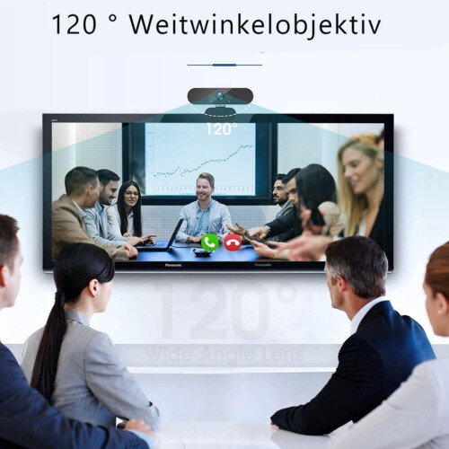 Κάμερα web HD 1080P, στερεοφωνικό μικρόφωνο που εξασφαλίζει καθαρή επικοινωνία, 1