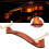 4/4 3/4 Violin Viola Shoulder Rest Adjustable Universal Maple Support Accessory 8