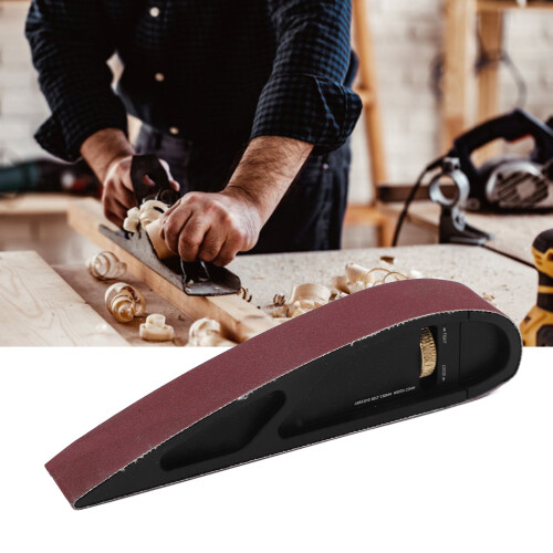 Adjustable Aluminum Alloy Sandpaper Holder with 5PCS 320 Grit Sanding Sheets