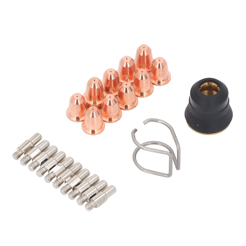 23Pcs Plasma Cutter Torch Accessory Kit 0.8Mm Tips Nozzles & Electrodes 8441378495319