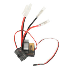 320A gebürsteter ESC für RC Autos & Boote, 51g Aluminiumlegierung Schwarz