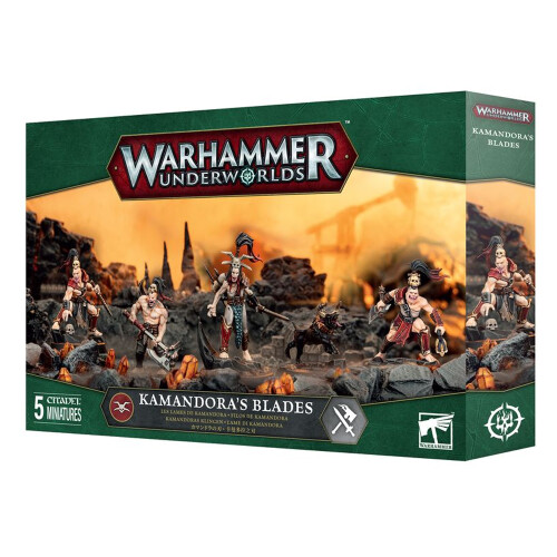 Warhammer Games Workshop Warhammer Underworlds: Kamandora's Blades 34-008 - Tabletop Miniatures Wargame