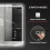 Homcom HOMCOM 500 x 700 mm Illuminated Bathroom Mirror with Bluetooth Silver 9