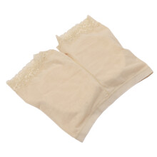 Atmungsaktive Spitzenbesatz-Elastik-Khaki-Hüftlifter-Slips für Damen, Größe L
