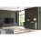 Sideboard 100cm Ripple - Dark Grey with Fluted Doors 7