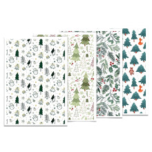 Pack of 4 Christmas Themed Transfer Paper 95x138mm-YH7073747576