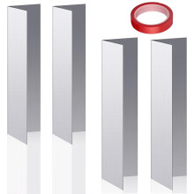 4pcs Garage Door Weatherproof Seal Strips With Adhesive Tape for