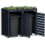 DWD® Double Wheelie Bin Hideaway with Plant Roof 5
