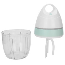 Electric Egg Beater & Cream Frother - Rechargeable Low Noise No Splash