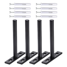 4/6/8pcs Heavy Duty Wall Mounted Folding Table Shelf Brackets-4