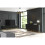 Sideboard 200cm Ripple Duo - Black with Fluted Doors 7
