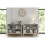 Sideboard 200cm Ripple Duo - White with Fluted Doors 6