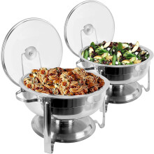 VG Round Chafing Dish 8.5L Buffet Server