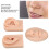 Durable Silicone Nose and Ear Model for Realistic Piercing Training 7