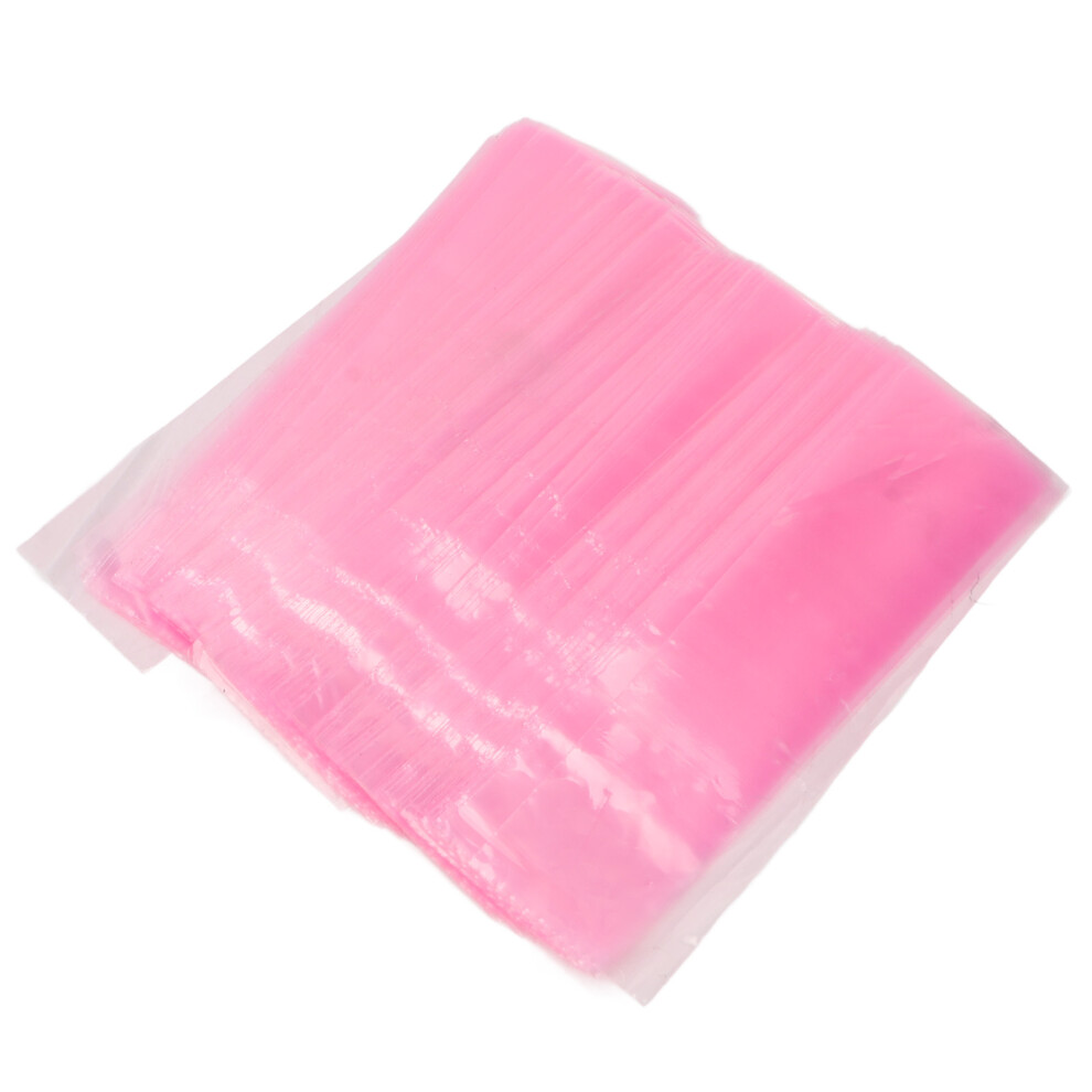 Pink 200Pcs Disposable Tattoo Pen Covers 7.1 X 2In Protection