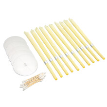 Stress Relief Bienenwachs-Ohrenkerzen mit Werkzeug-Set, 10 Stück, Sicher & Natürlich