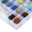 Stickgarn-Set, Polyester-Garnanzug mit 96 Farben, 1