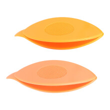 Orange Plastic Tatting Shuttle 2 Pack for Hand Sewing & Knitting DIY Tools