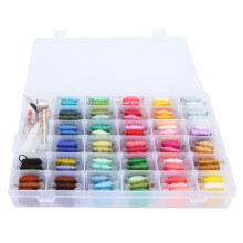 Cross Stitch Threads Embroidery Floss Rainbow Color Crafts Floss String Art High Quality Mercerized Cotton Popular Gift For Friendship Bracelets