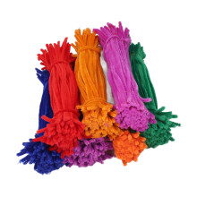 700pcs Colorful Plush Chenille Stems, Bendable DIY Craft Supplies