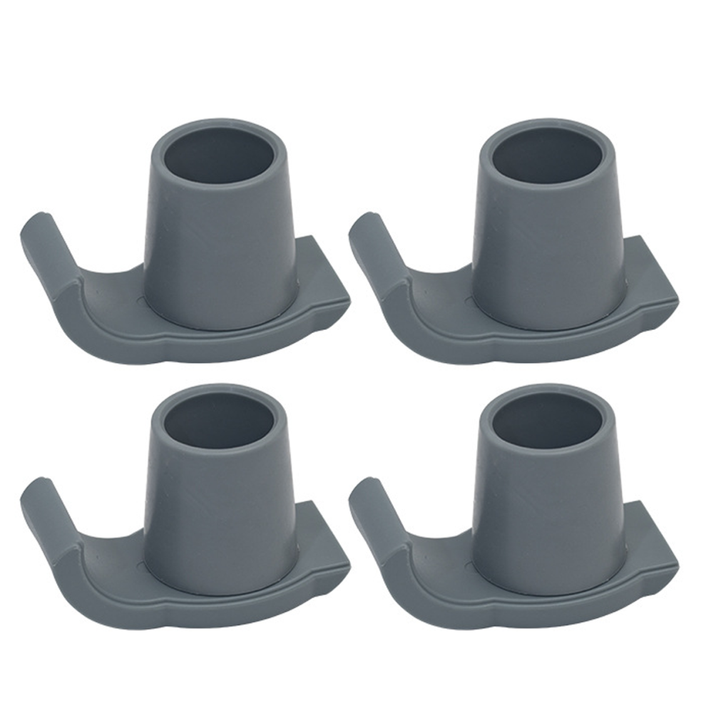 Heavy Duty Design Universal Fit Walker Feet Glides, Smooth Gliding Motion Easy Installation Enhance Mobility for Seniors Indoor Outdoor Use (4 Pieces)