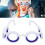 Reisekrankheitsbrille ohne Linsen, tragbar, 9