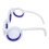 Reisekrankheitsbrille ohne Linsen, tragbar, 7