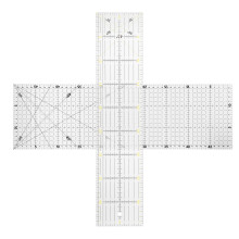 2Pcs Quilten Lineal Multifunktions Nähen Zeichnung
