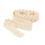 Spitzenband, Baumwollfaden, 20 Yards, Beige, 3