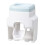(As show, Nordic Blue) QQDD Toothpaste Dispenser and Toothbrush Holder, Wall Mount Automatic Toothpaste Squeezer 2