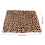 USB Rechargeable Pet Heating Pad Foldable Washable with Leopard Pattern 3 Temp 12