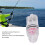 Luz de pesca Deep Drop roja 2xAA de plástico 9