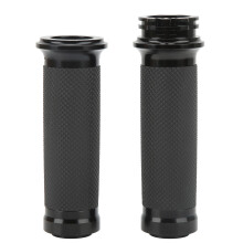 1 Paar 25 mm Motorrad-Lenkergriffe, schwarz,