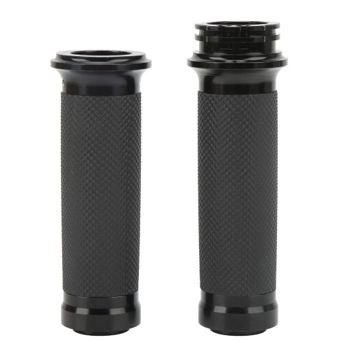 1 Paar 25 mm Motorrad-Lenkergriffe, schwarz,