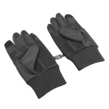 Gants de cyclisme à écrans tactiles à doigts entiers pour hommes et femmes, gris, taille L