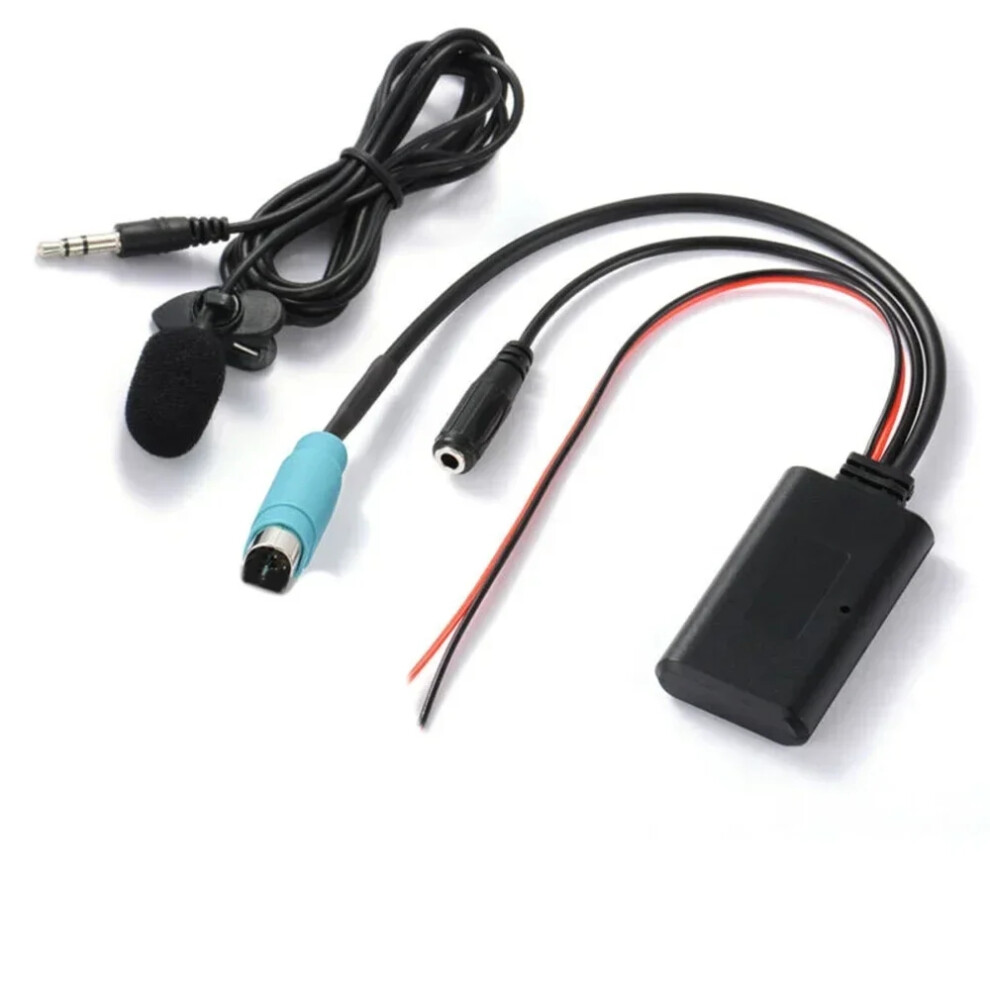 Car Bluetooth Music Receiver Adapter W/ Mic Cable For Alpine Kce-236B 9870/9872 6935161536874